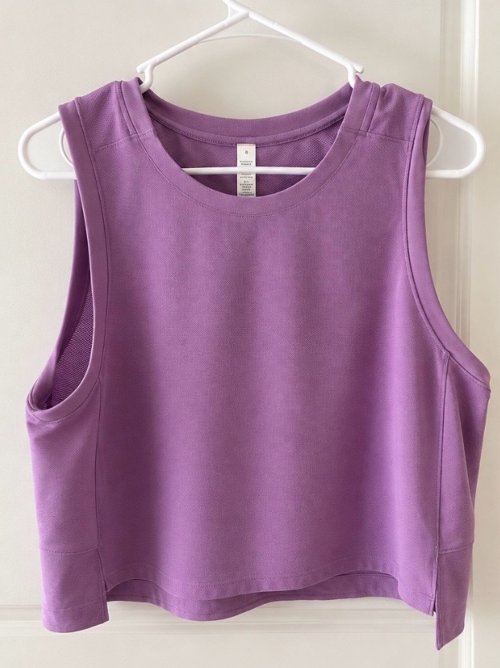 Lululemon Women’s Purple Tank Top - Size 8